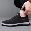 Lightweight hollow fly knit mesh upper delivers superior breathability. Elastic no-tie shoelaces for easy slip-on. Non-slip cushioned rubber outsole, ideal for daily commute, walking and casual outdoor activities.